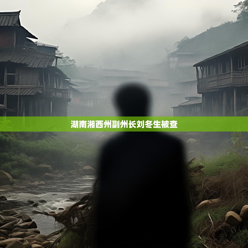 湖南湘西州副州长刘冬生被查