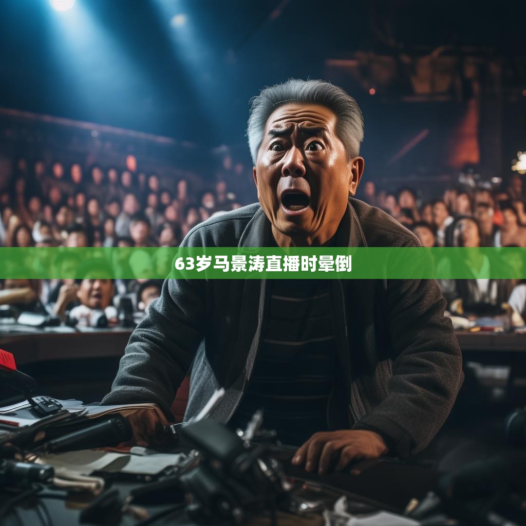 63岁马景涛直播时晕倒