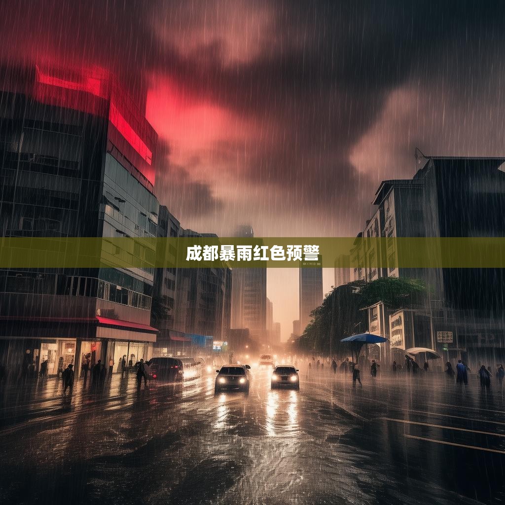 成都暴雨红色预警