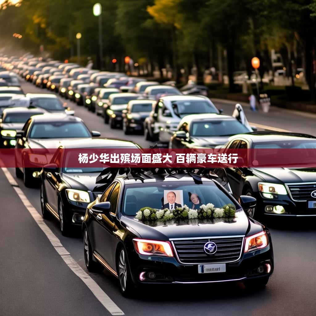 杨少华出殡场面盛大 百辆豪车送行