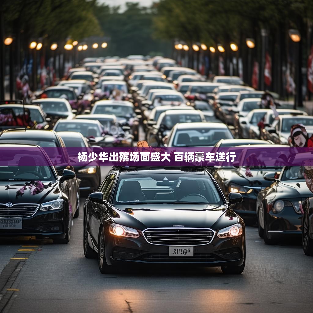 杨少华出殡场面盛大 百辆豪车送行