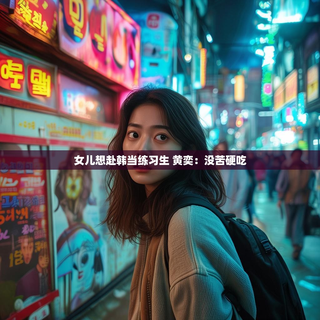 黄奕谈女儿梦想