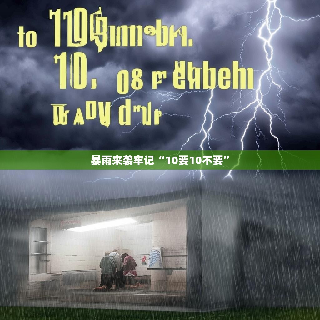 暴雨防范与应对：牢记‘10要10不要’