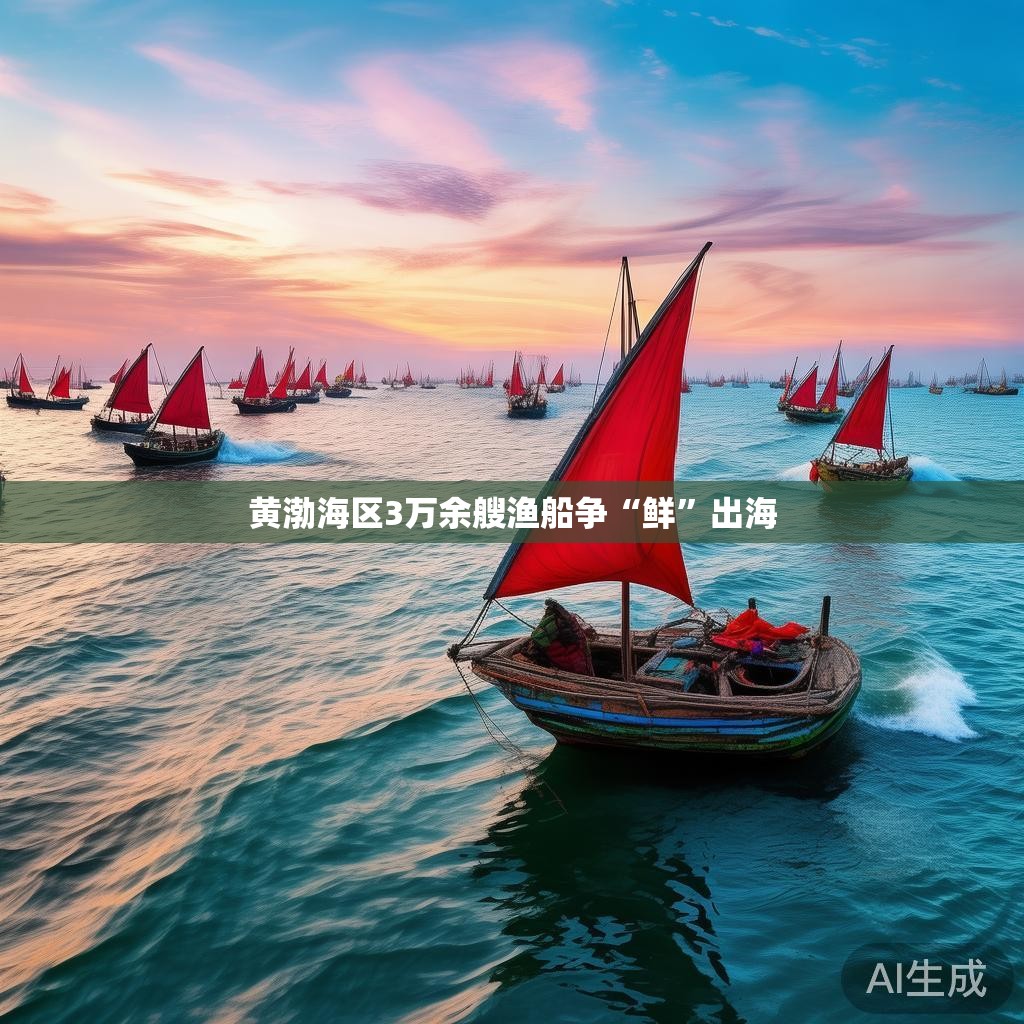 黄渤海区3万余艘渔船争“鲜”出海