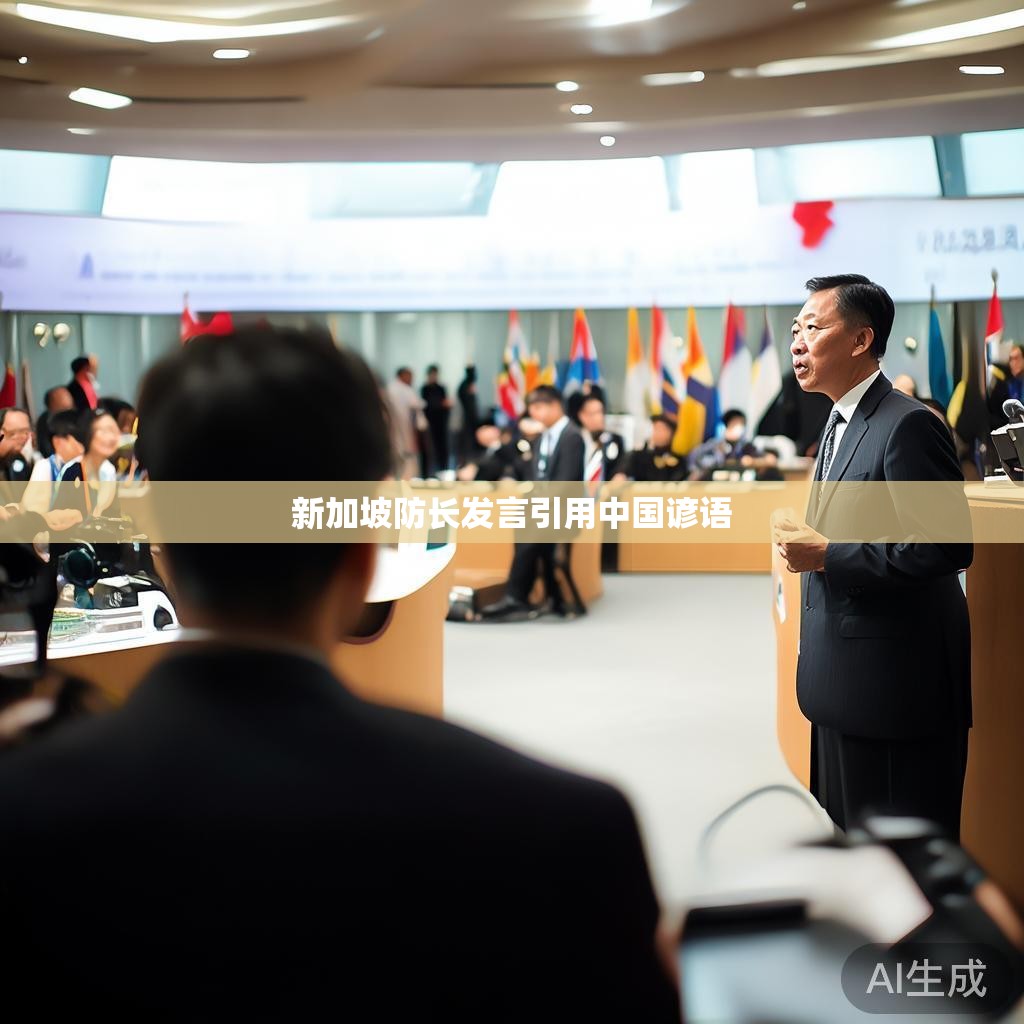 新加坡防长引用中国谚语