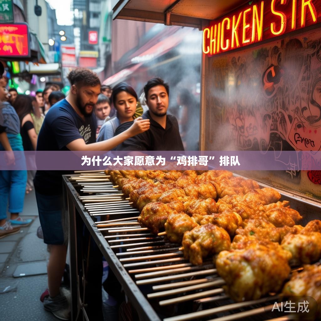 为何“鸡排哥”引得众人排队 为何“鸡排哥”引得众人排队