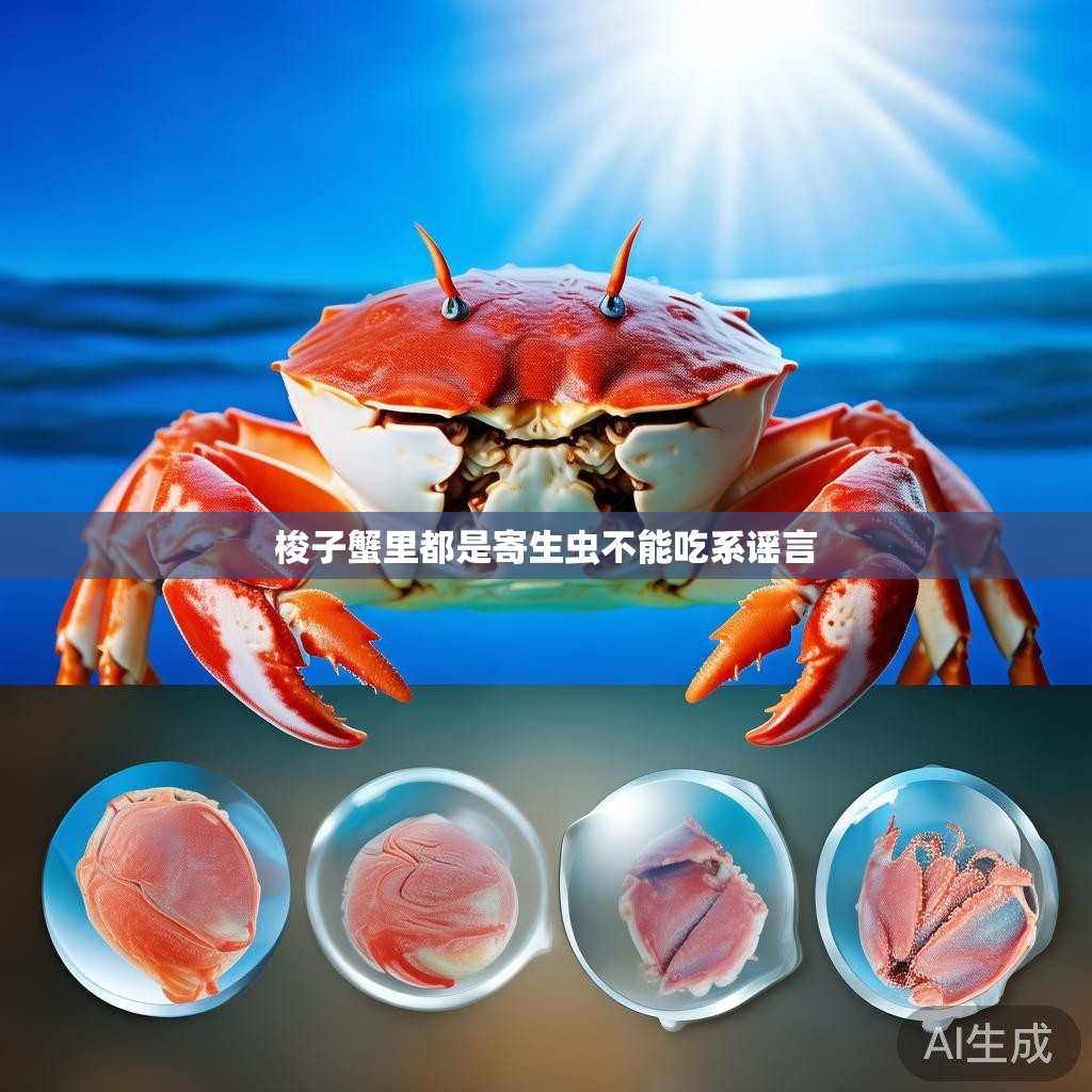 关于梭子蟹的真相：寄生虫谣言破解