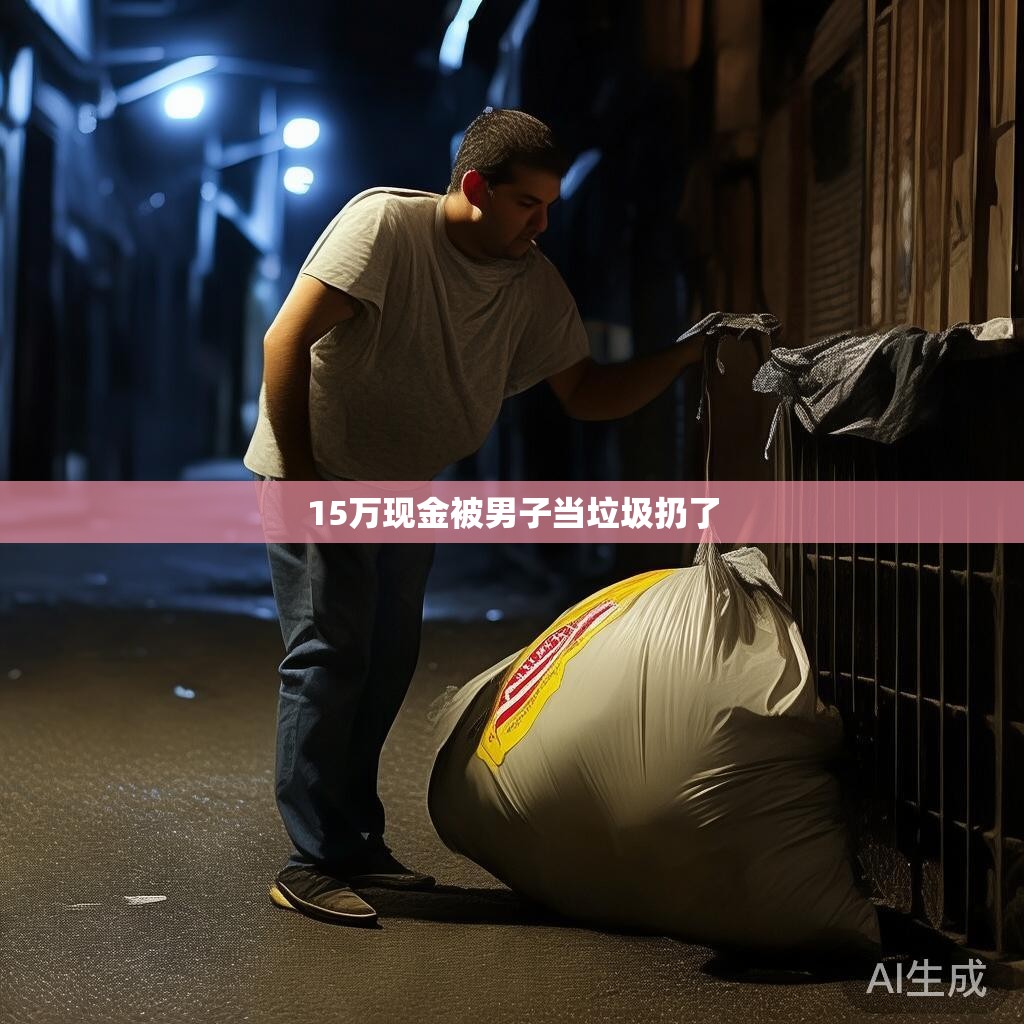 15万现金被男子当垃圾扔了 15万现金被男子当垃圾扔了