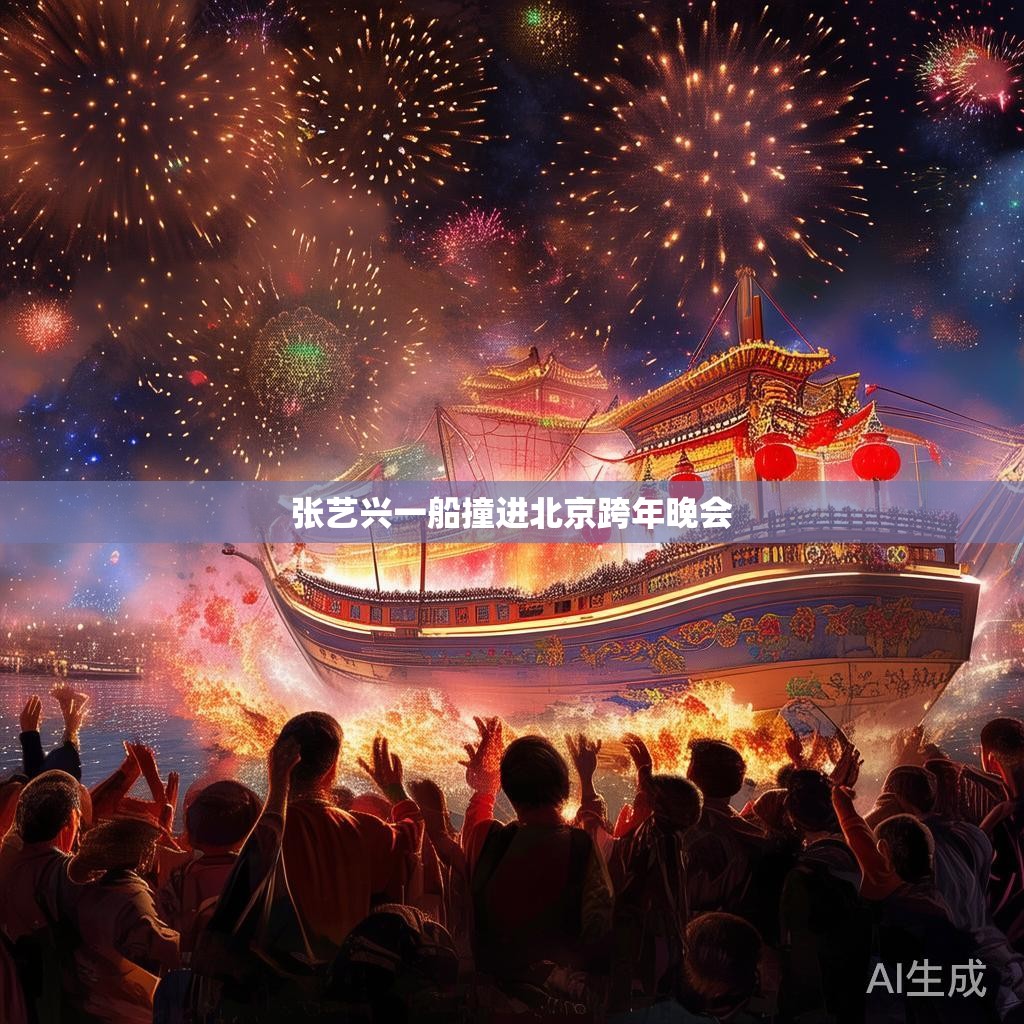 张艺兴一船撞进北京跨年晚会