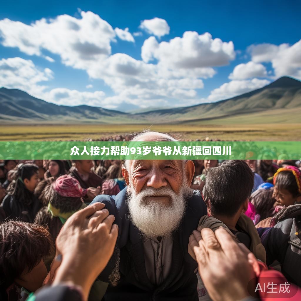 众人接力帮助93岁爷爷从新疆回四川