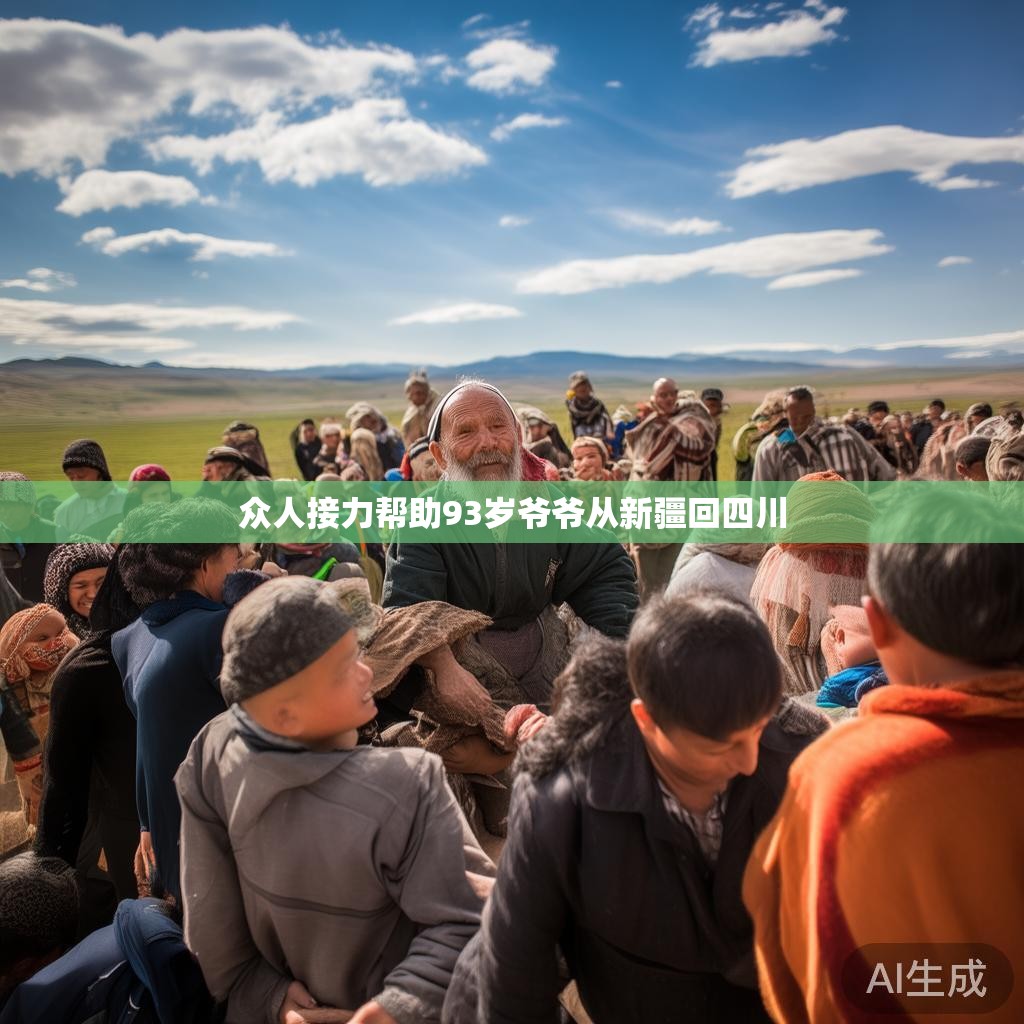 众人接力帮助93岁爷爷从新疆回四川