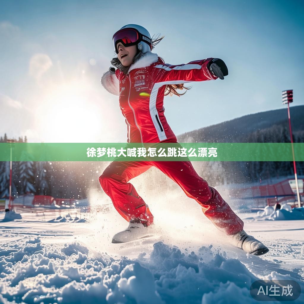 徐梦桃大喊我怎么跳这么漂亮