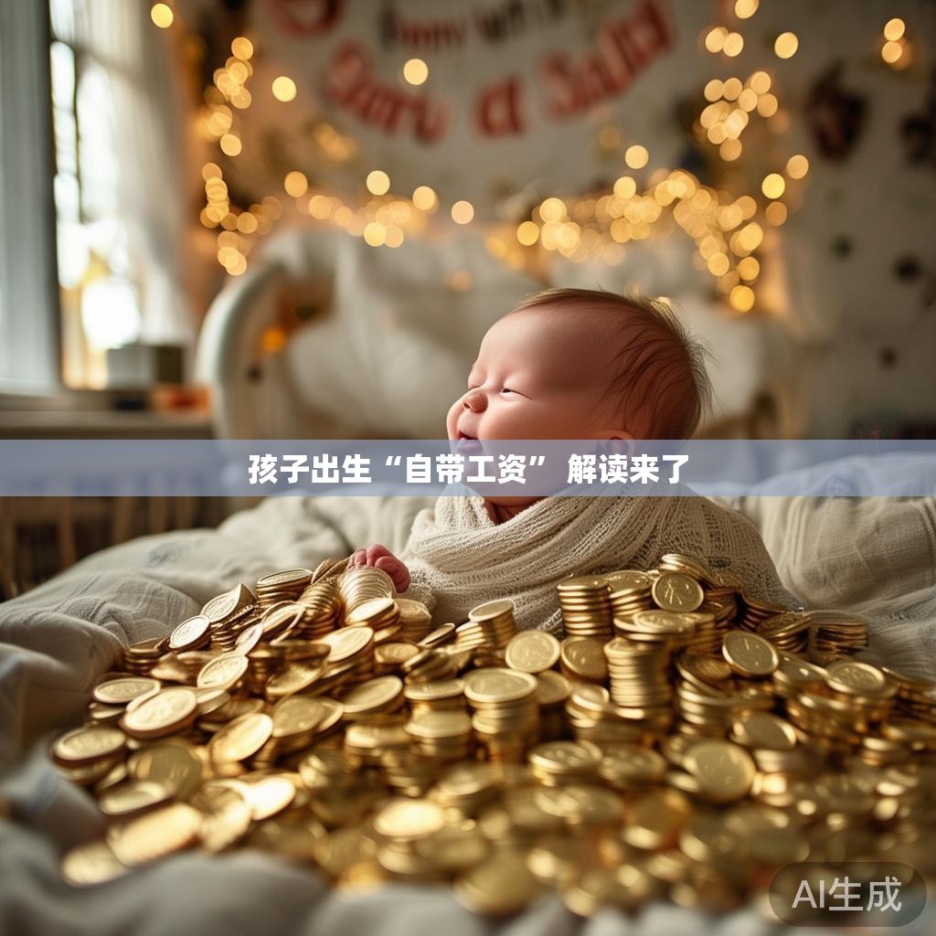 孩子出生‘自带工资’现象解析