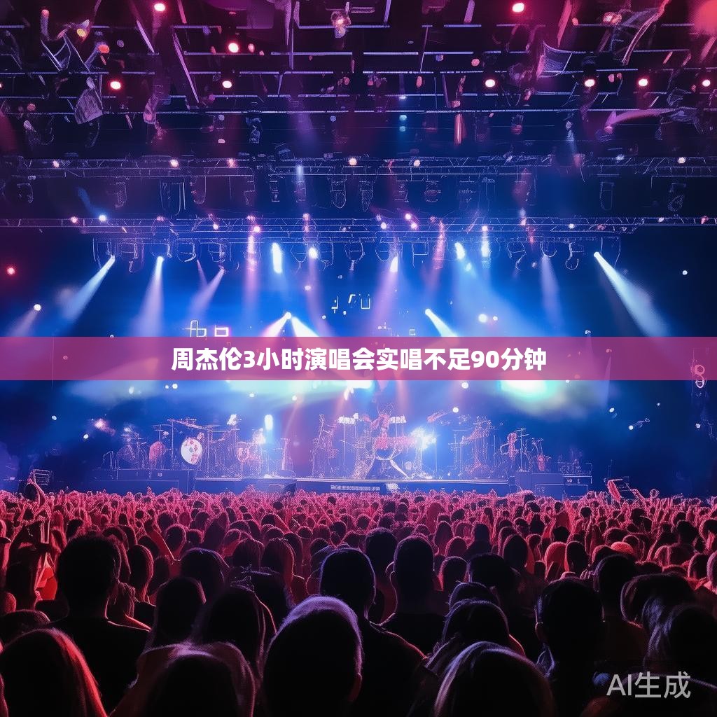 周杰伦3小时演唱会实唱不足90分钟